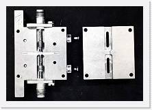 File0033 * Prototipo di preamplificatore  dantenna criogenico per banda K . La foto mostra il dispositivo usato a 22.2  GHz  per  la ricezione radioastronomica sulla riga del vapor dacqua.  
La realizzazione coassiale di amplificatori a bassissimo rumore per microonde, inventata nel nostro Istituto, fu duplicata in tutto il mondo ma particolarmente negli USA ( e.g. VLA New Mexico).
(idea di Tomassetti, realizzazione meccanica di Magaroli, contributo scientifico di Ambrosiani e Sinigaglia). 
 * Prototipo di preamplificatore  dantenna criogenico per banda K . La foto mostra il dispositivo usato a 22.2  GHz  per  la ricezione radioastronomica sulla riga del vapor dacqua.  
La realizzazione coassiale di amplificatori a bassissimo rumore per microonde, inventata nel nostro Istituto, fu duplicata in tutto il mondo ma particolarmente negli USA ( e.g. VLA New Mexico).
(idea di Tomassetti, realizzazione meccanica di Magaroli, contributo scientifico di Ambrosiani e Sinigaglia). 
 * 1732 x 1197 * (179KB)